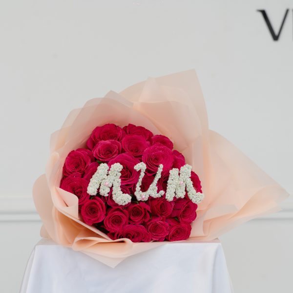 Letter Rose Bouquet