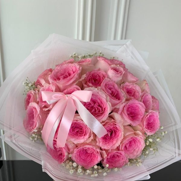 30 roses bouquet (blush pink) from vmilleon roses