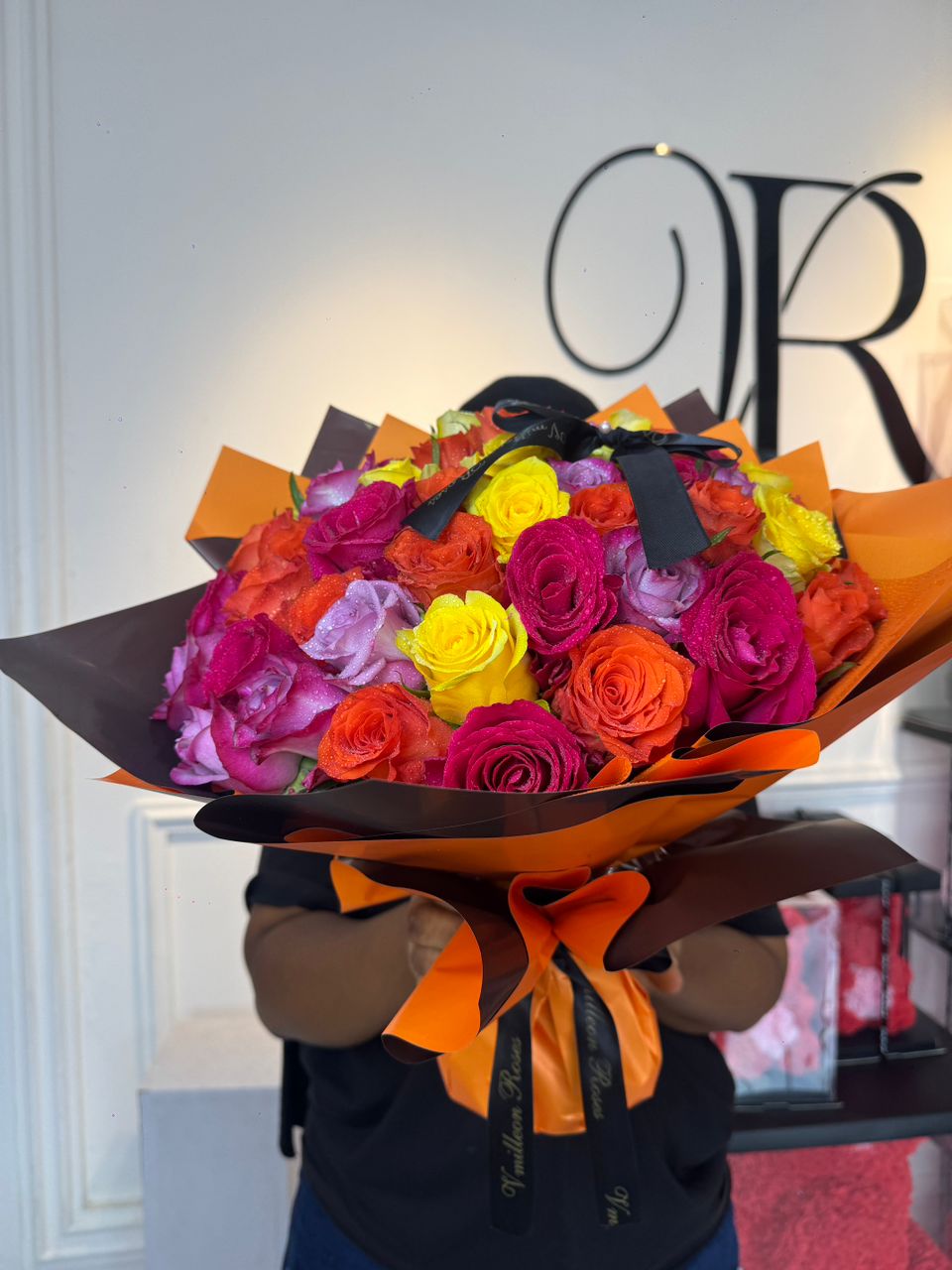 50 Rose Bouquet (Mixed Colours)